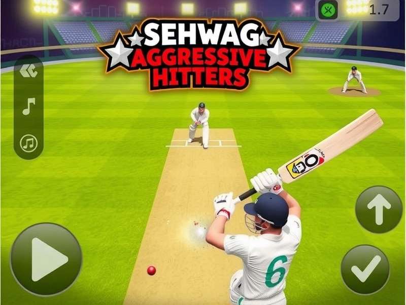 Sehwag Aggressive Hitters Game Banner