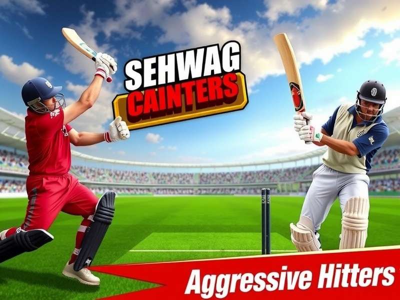Sehwag Aggressive Hitters Gameplay Screenshot